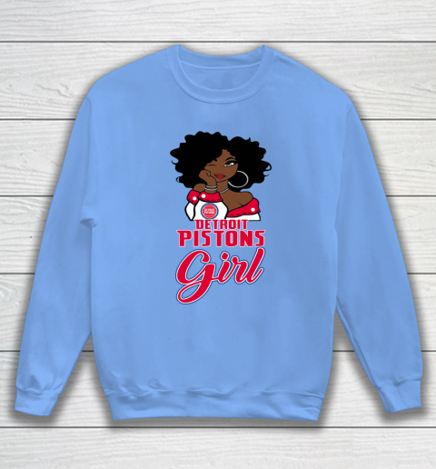 Detroit Pistons Girl NBA Sweatshirt 9