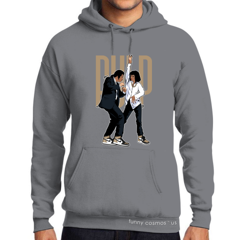 Air Jordan 1 NRG Gold Toe 1 Matching Sneaker Tshirt Pulp Fiction Dance Gold and Black Jordan Tshirt