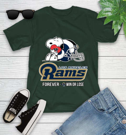 NFL The Peanuts Movie Snoopy Forever Win Or Lose Football Los Angeles Rams 107