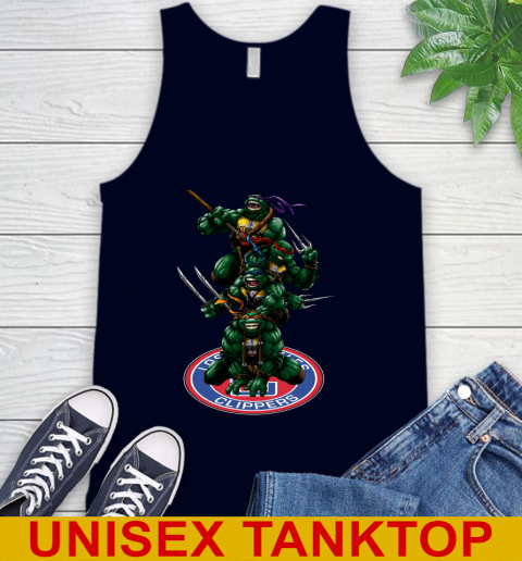 NBA Basketball LA Clippers Teenage Mutant Ninja Turtles Shirt Tank Top 3