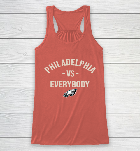 Philadelphia Eagles Vs Everybody Racerback Tank 3