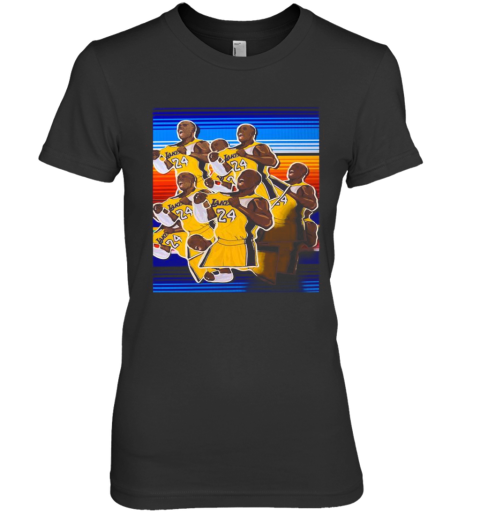 Kobe Bryant Los Angeles Lakers Basketball Vintage Retro Premium Women S T Shirt Cheap T Shirts Store Online Shopping