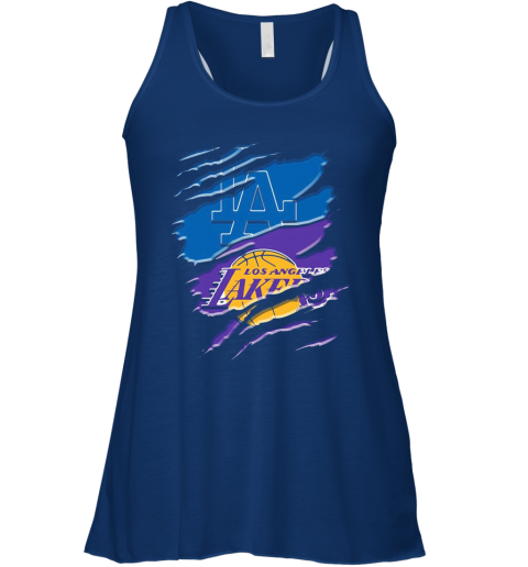 los angeles dodgers and los angeles lakers racerback tank cheap t shirts store online shopping cheap t shirts store online shopping