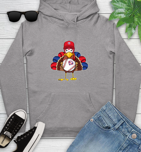 Philadelphia Phillies Turkey thanksgiving Youth Hoodie 6