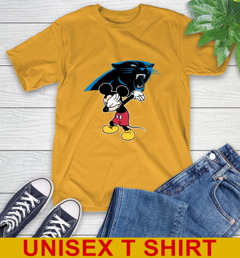 Carolina Panthers NFL Football Dabbing Mickey Disney Sports T-Shirt 3