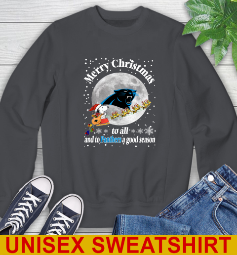 Carolina Panthers Merry Christmas To All And To Panthers A Good Season NFL Football Sports Sweatshirt 7