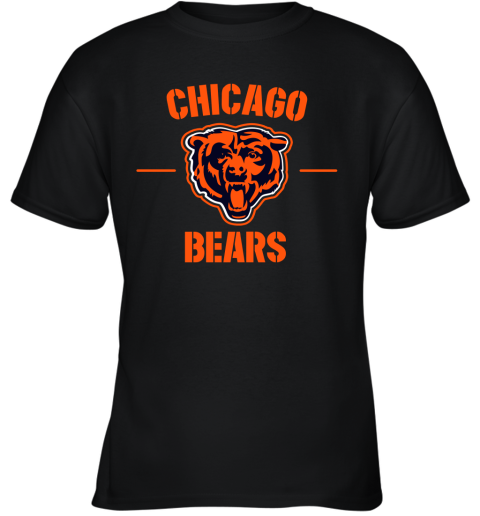 Nike Chicago Bears Tan 2019 Salute to Service Sideline Therma Pullover Youth T-Shirt