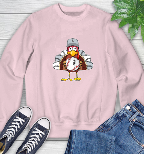 Chicago White Sox Turkey thanksgiving Sweatshirt 9