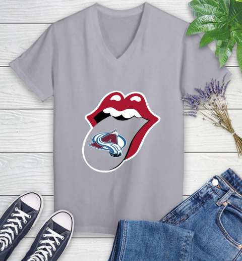 Colorado Avalanche NHL Hockey Lips I Root For My Team Adoring Fan 80