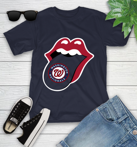 Washington Nationals MLB Baseball Lips I Root For My Team Adoring Fan 105