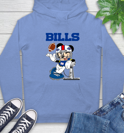 NFL Buffalo Bills Mickey Mouse Disney Super Bowl Football T Shirt Hoodie 23