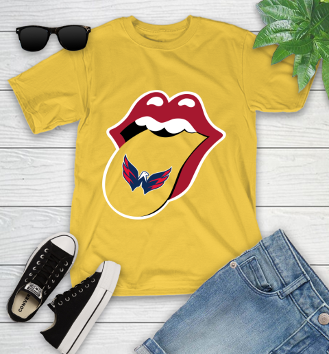 Washington Capitals NHL Hockey Lips I Root For My Team Adoring Fan 110
