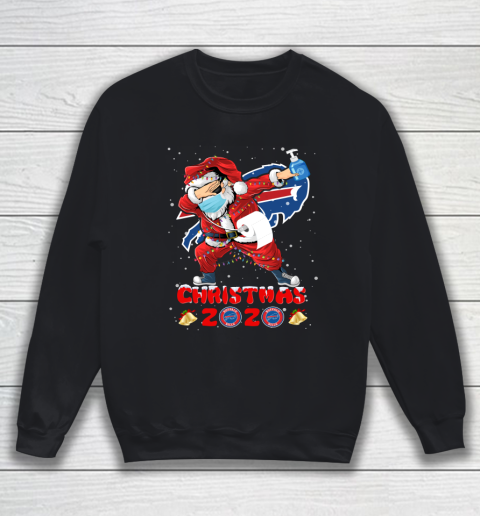Buffalo Bills Funny Santa Claus Dabbing Christmas 2020 NFL Sweatshirt