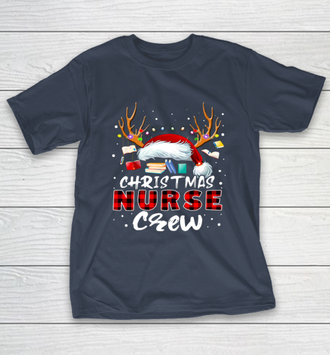Christmas Nurse Crew Practitioners funny Cute Gift RN LPN T-Shirt 3