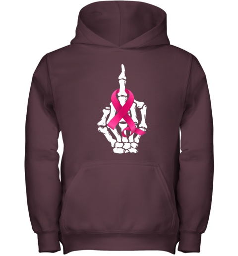 pink ribbon hoodie