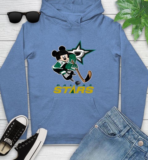 NHL Dallas Stars Mickey Mouse Disney Hockey T Shirt Youth Hoodie 12