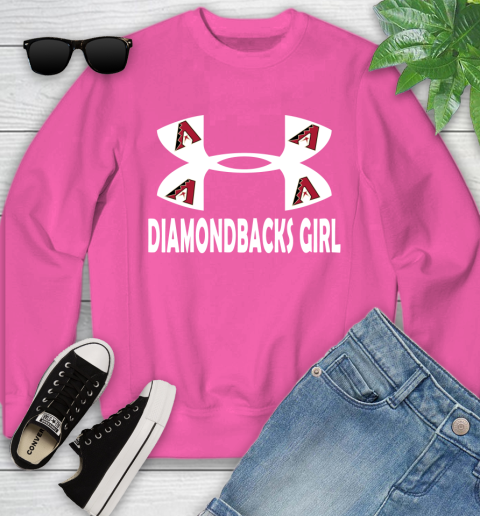 MLB Arizona Diamondbacks Under Armour Baseball Sports Youth Sweatshirt 6