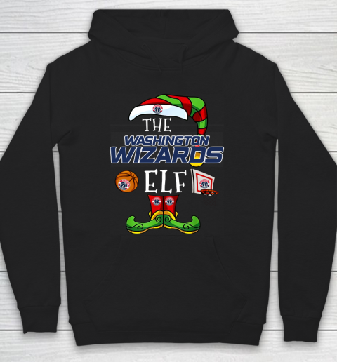 Washington Wizards Christmas ELF Funny NBA Hoodie