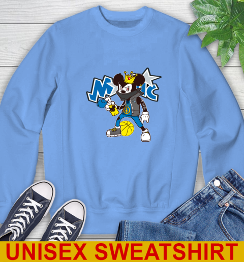 Orlando Magic NBA Basketball Mickey Peace Sign Sports Sweatshirt 11