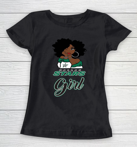 Dallas Stars Girl NHL Women's T-Shirt 2