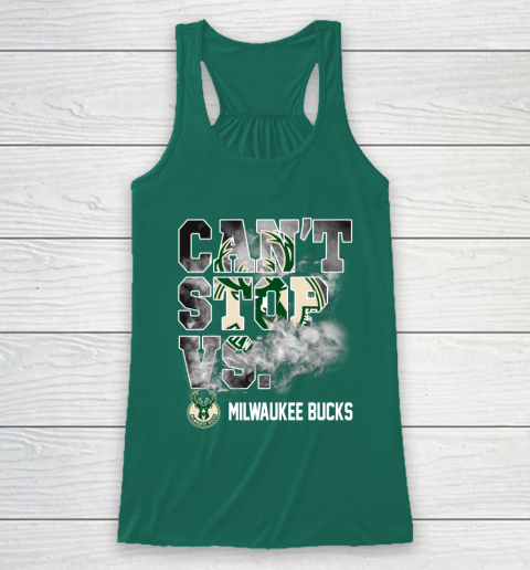 NBA Milwaukee Bucks Basketball Can't Stop Vs Racerback Tank 5
