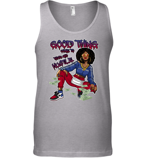 Jordan 1 Top 3 Matching Sneaker Tshirt For Woman For Girl Good Things Come To Those Who Hustle Black Jordan Shirt