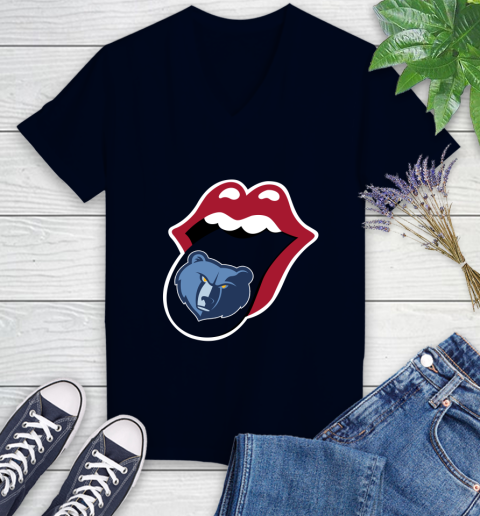 Memphis Grizzlies NBA Basketball Lips I Root For My Team Adoring Fan 79