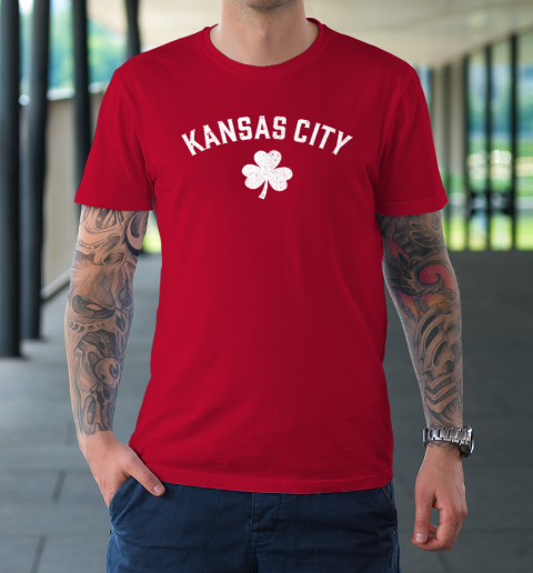 Kansas City St Patrick's Shirt Patty's Day Shamrock T-Shirt