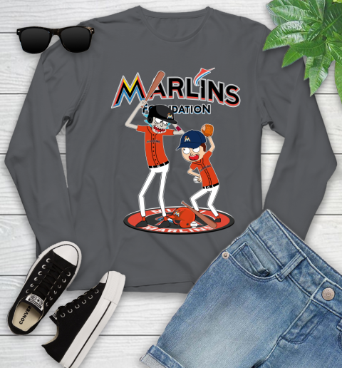 MLB Miami Marlins Rick And Morty Baseball 132