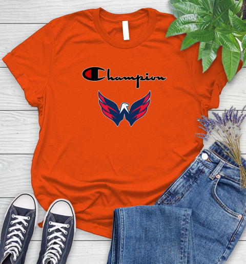 NHL Hockey Washington Capitals Champion Shirt Women's T-Shirt 2