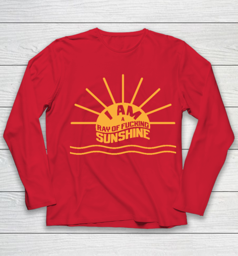 I am a Ray of fucking Sunshine Youth Long Sleeve 8
