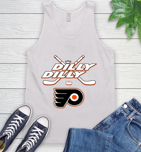 NHL Philadelphia Flyers Dilly Dilly Hockey Sports Tank Top
