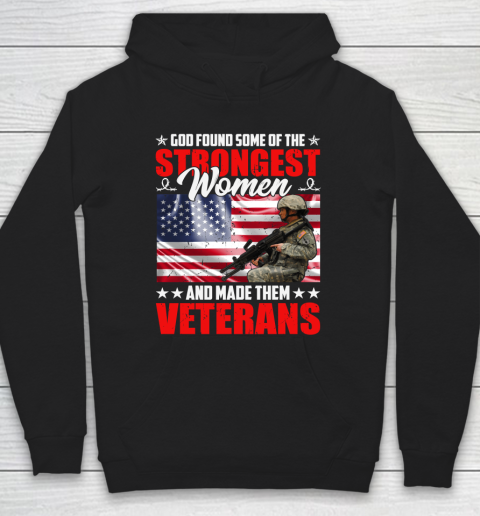 God Found Some of the Strongest Veteran Hoodie