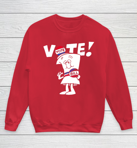 Vote With Bill Youth Sweatshirt 7