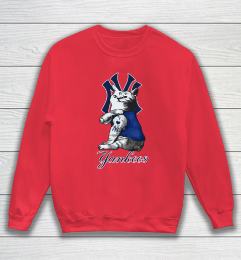 MLB Baseball My Cat Loves New York Yankees Sweatshirt 7