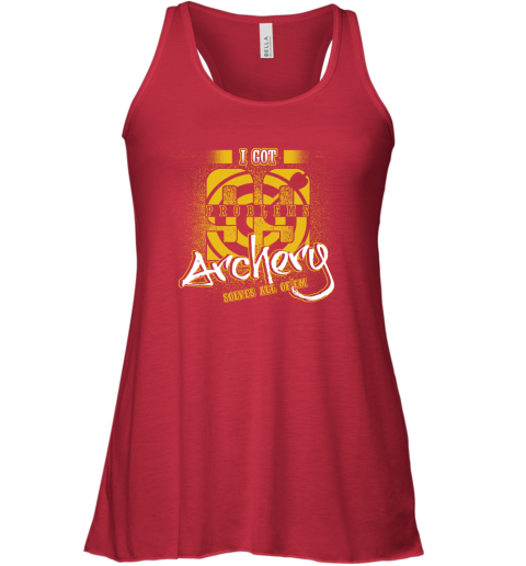 I Got 99 Problems ARCHERY Solves All Of'em Racerback Tank 4 I Got 99 Problems ARCHERY Solves All Of'em Racerback Tank - Image 4