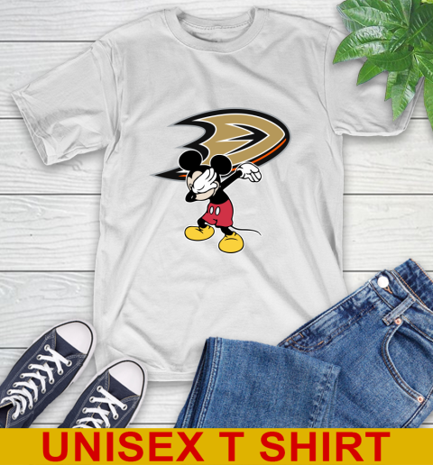 Anaheim Ducks NHL Hockey Dabbing Mickey Disney Sports T-Shirt