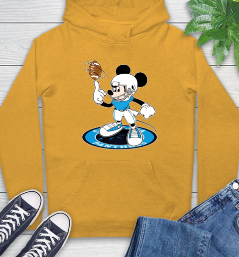 NFL Football Carolina Panthers Cheerful Mickey Disney Shirt Hoodie 3