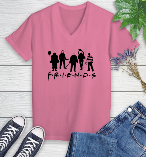 Friends Halloween Women's V-Neck T-Shirt
