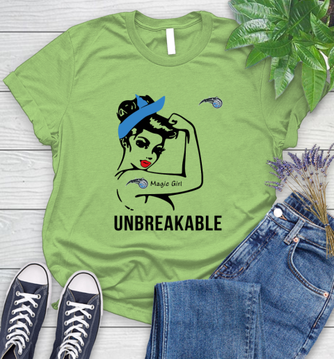 NBA Orlando Magic Girl Unbreakable Basketball Sports Women's T-Shirt 7