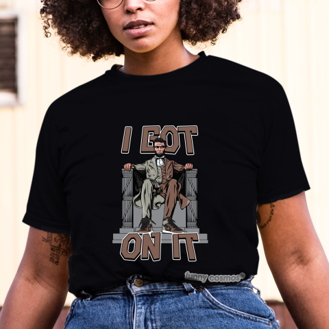 Air Jordan 1 Patina Matching Sneaker Tshirt Lincoln Black and Brown Jordan Shirt