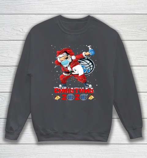 Orlando Magic Funny Santa Claus Dabbing Christmas 2020 NBA Sweatshirt 4