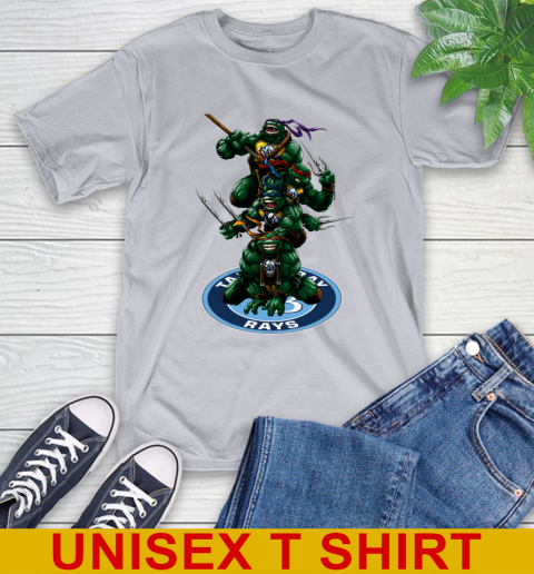 MLB Baseball Tampa Bay Rays Teenage Mutant Ninja Turtles Shirt T-Shirt 7 MLB Baseball Tampa Bay Rays Teenage Mutant Ninja Turtles Shirt T-Shirt - Image 7