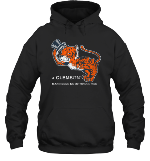Tigertown Graphics Clemson Man Fleece Hoodie