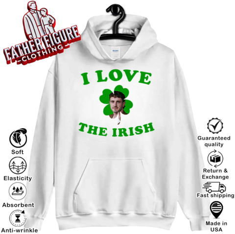 I Love The Irish Paul Mescal Patrick's Day Hoodie
