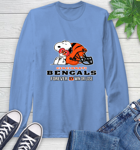 NFL The Peanuts Movie Snoopy Forever Win Or Lose Football Cincinnati Bengals 68