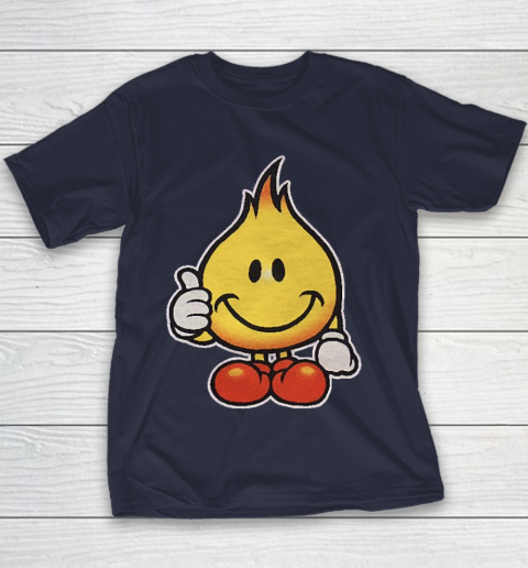 World Industries Flame Boy Hook Ups Skate Hookups Hook Ups 90's Vintage Youth T-Shirt 2