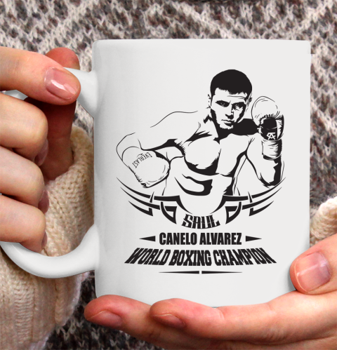 Canelo Alvarez World Boxing Champion Ceramic Mug 11oz