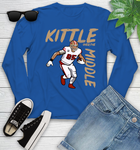 George Kittle Kittle Over the Middle San Francisco Shirt 131