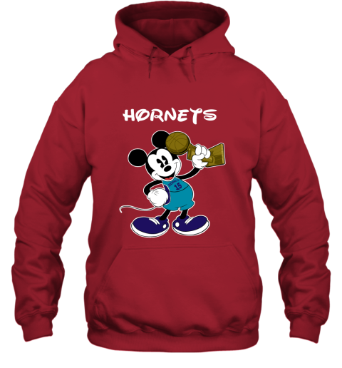 Mickey Charlotte Hornets Hoodie